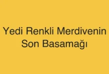 Yedi Renkli Merdivenin Son Basamağı