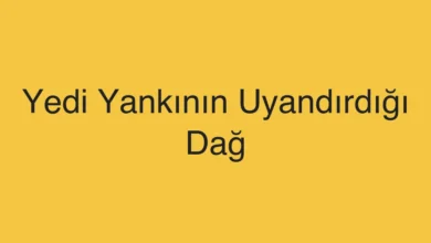 Yedi Yankının Uyandırdığı Dağ